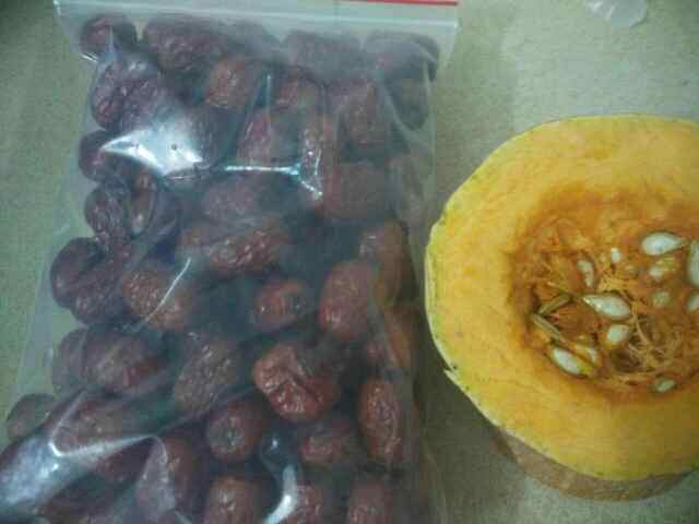 豆仁胶南瓜糖水