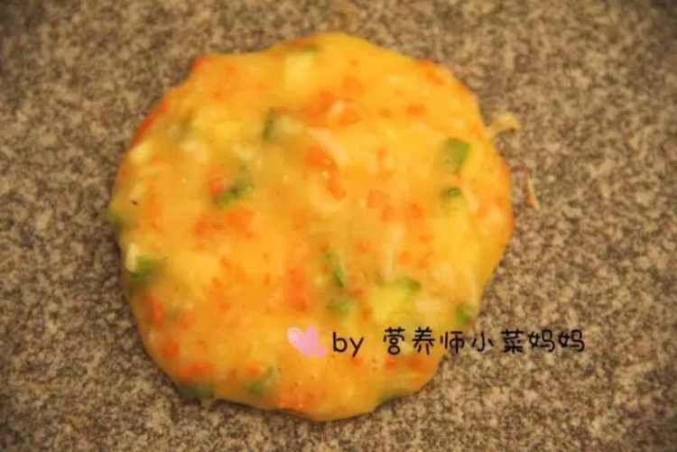 银鱼丝瓜山药饼