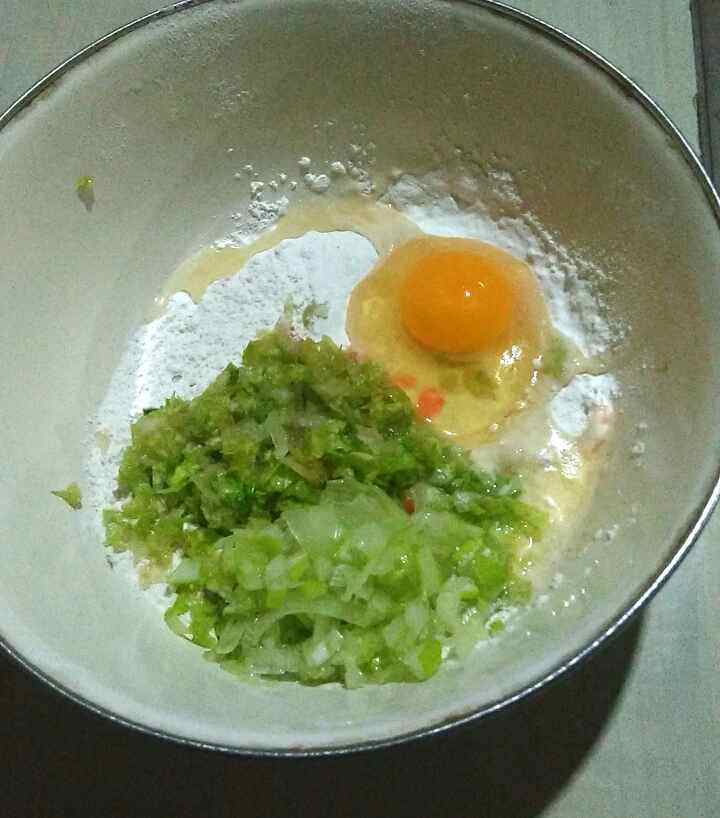 蔬菜鸡蛋饼