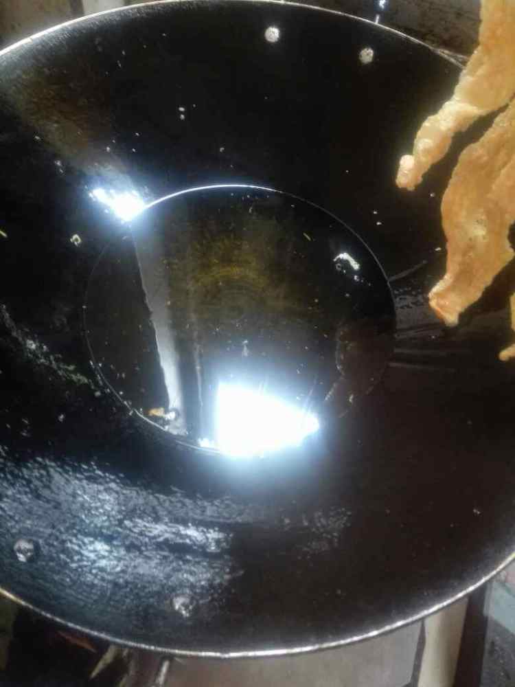 炸腐竹
