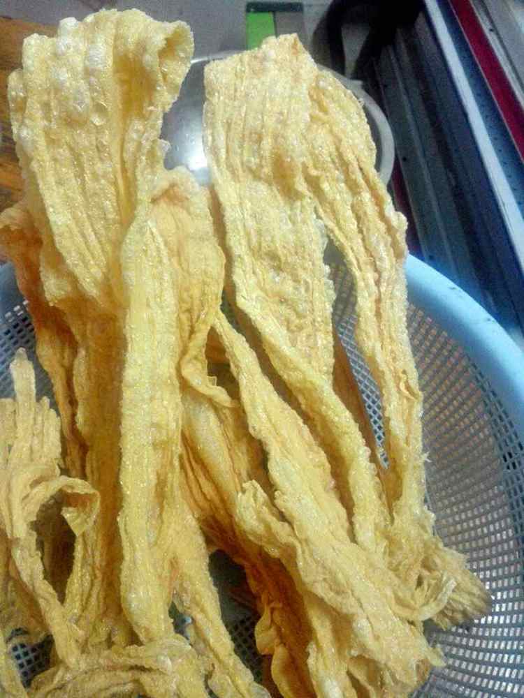 炸腐竹
