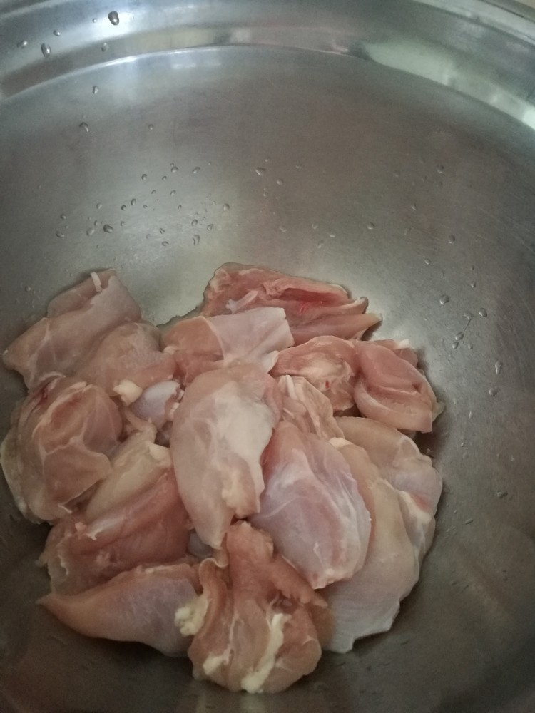 煎鸡肉饼