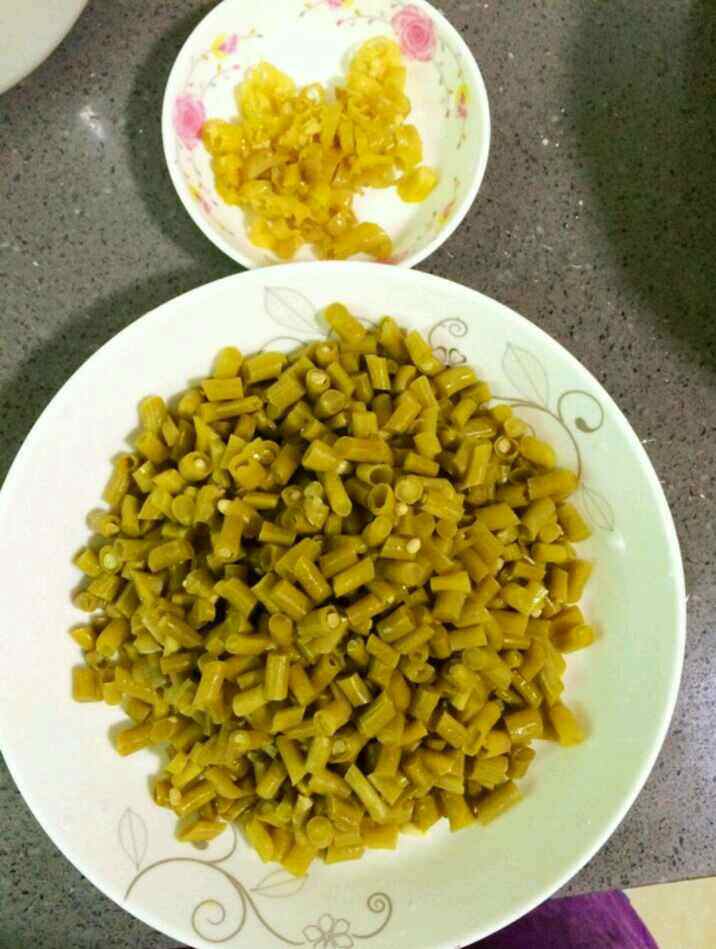 肉末酸豆角
