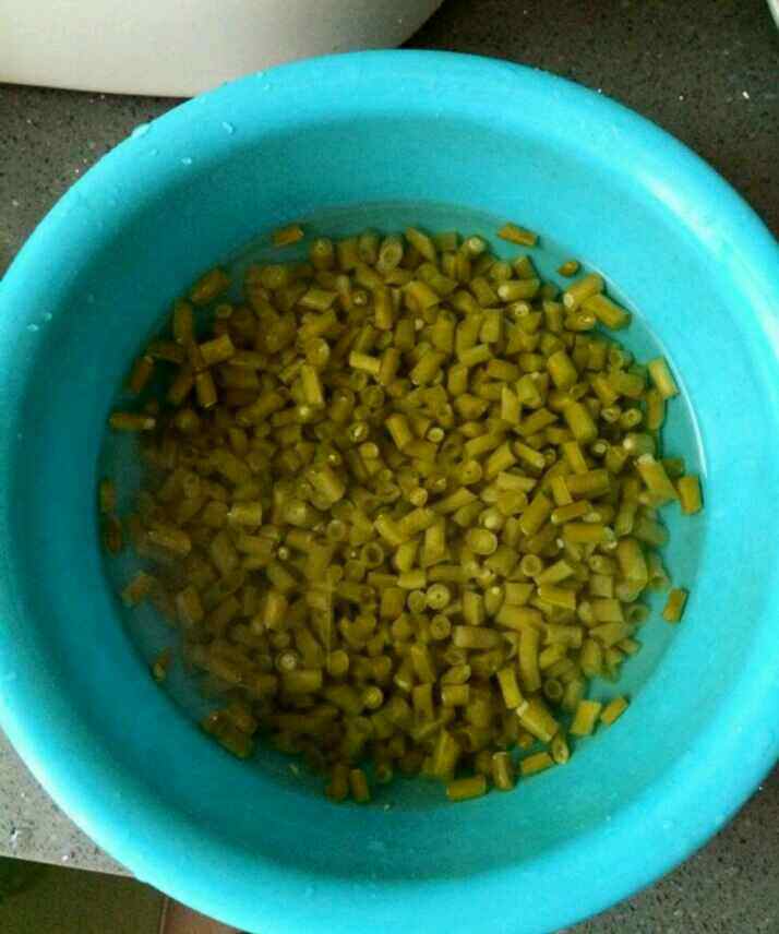 肉末酸豆角