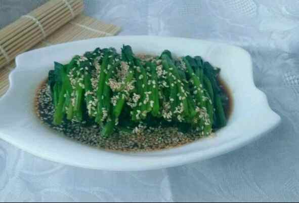 凉调菠菜