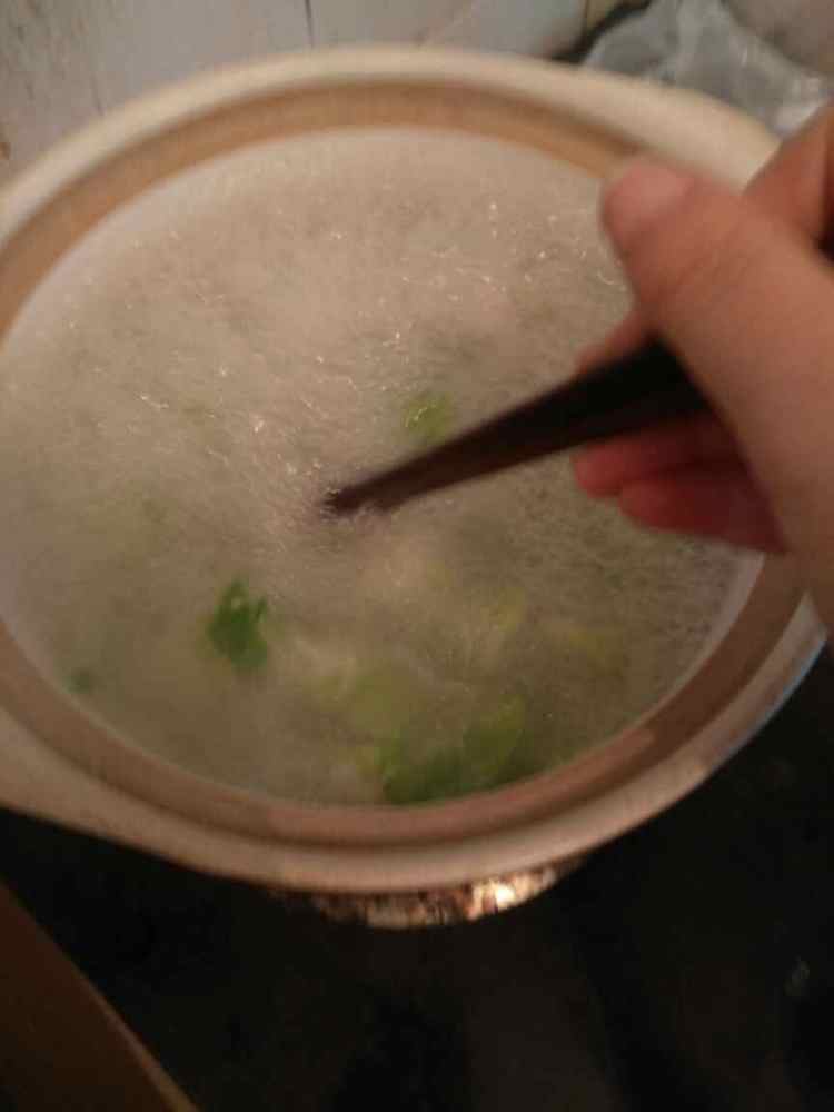 菜头滚肉片