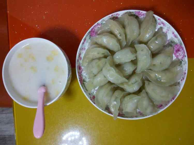 鸡肉水晶饺