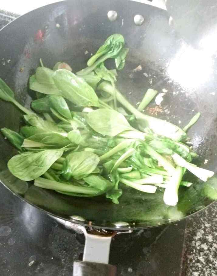 青菜炒豆腐