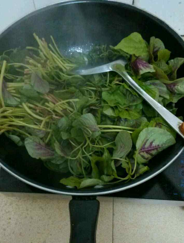 蒜末青菜