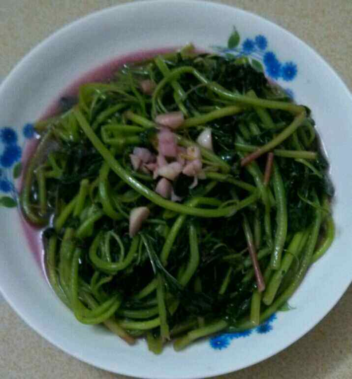 蒜末青菜