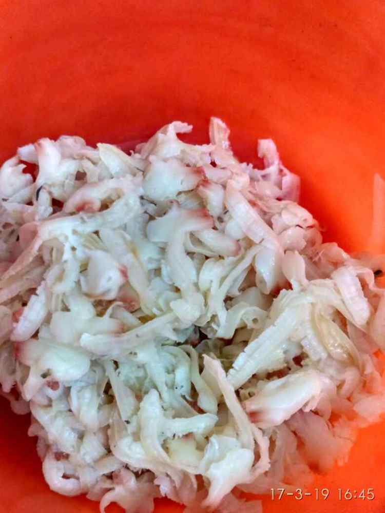 韭菜炒干贝边