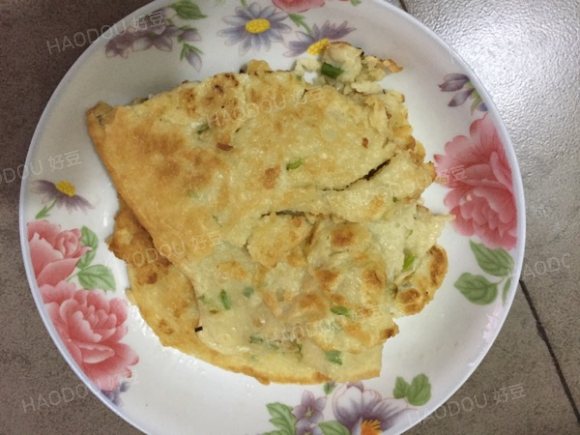 葱香鸡蛋饼