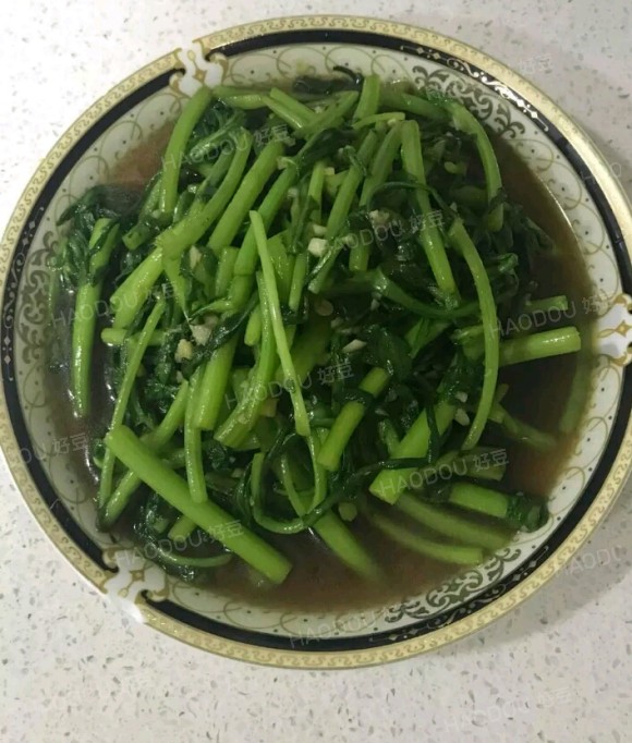 蒜苗茼蒿