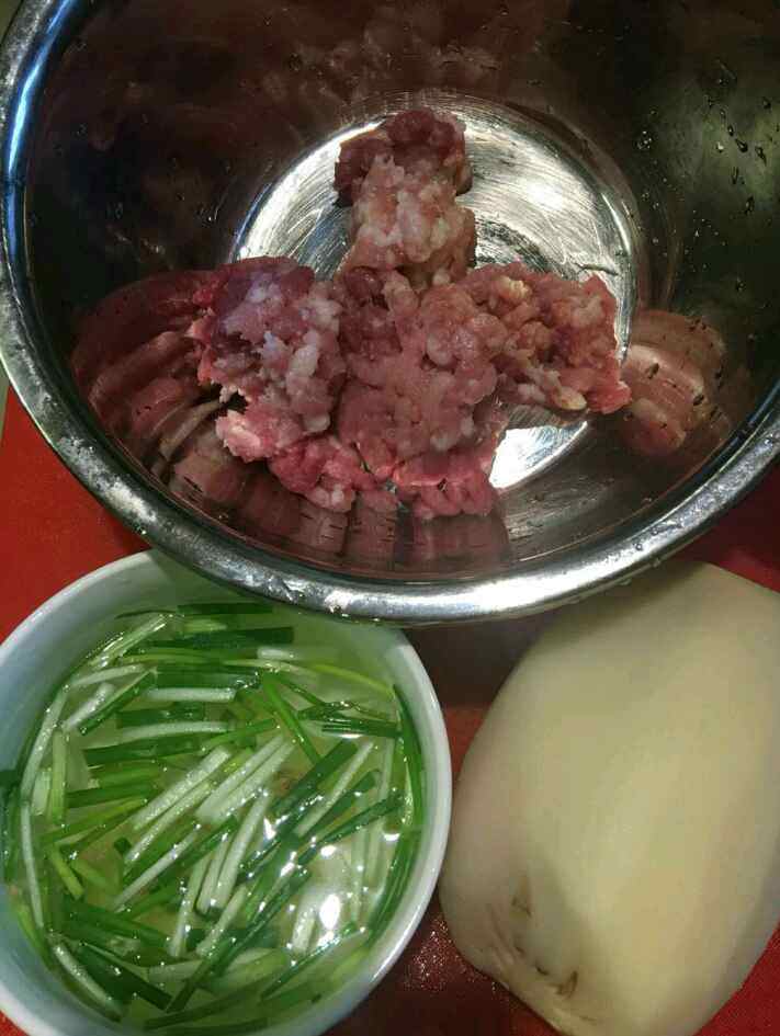 莲藕肉末饼