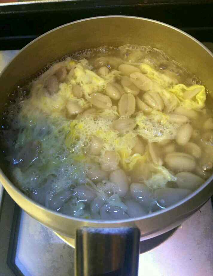 花生蛋花汤