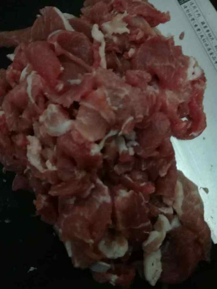 杏鲍菇炒猪肉