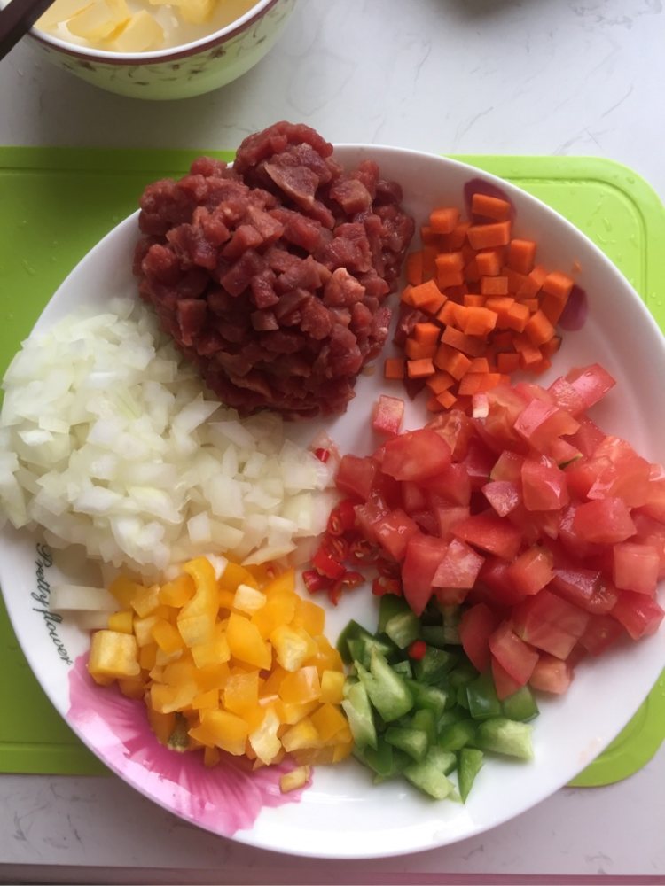 番茄肉末意面
