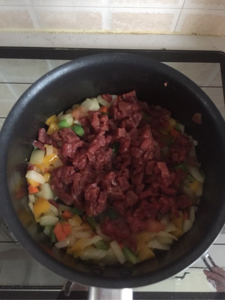 番茄肉末意面