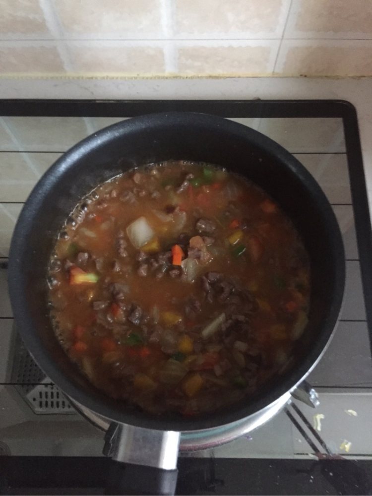 番茄肉末意面
