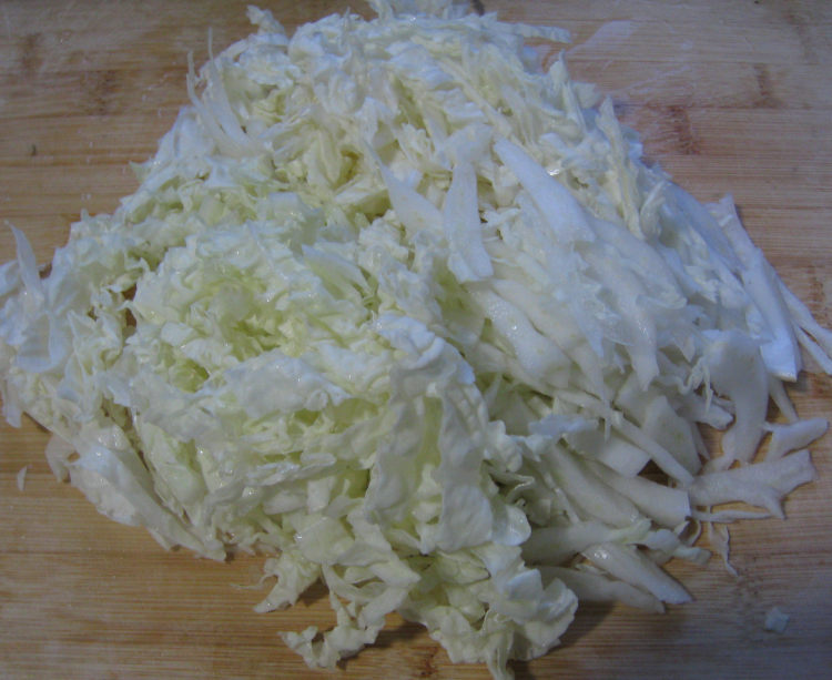 猪头肉炒白菜