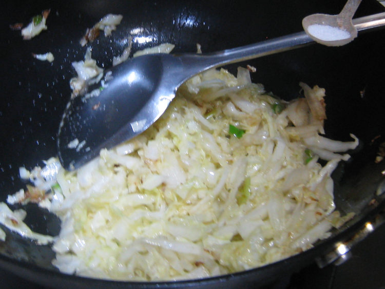 猪头肉炒白菜