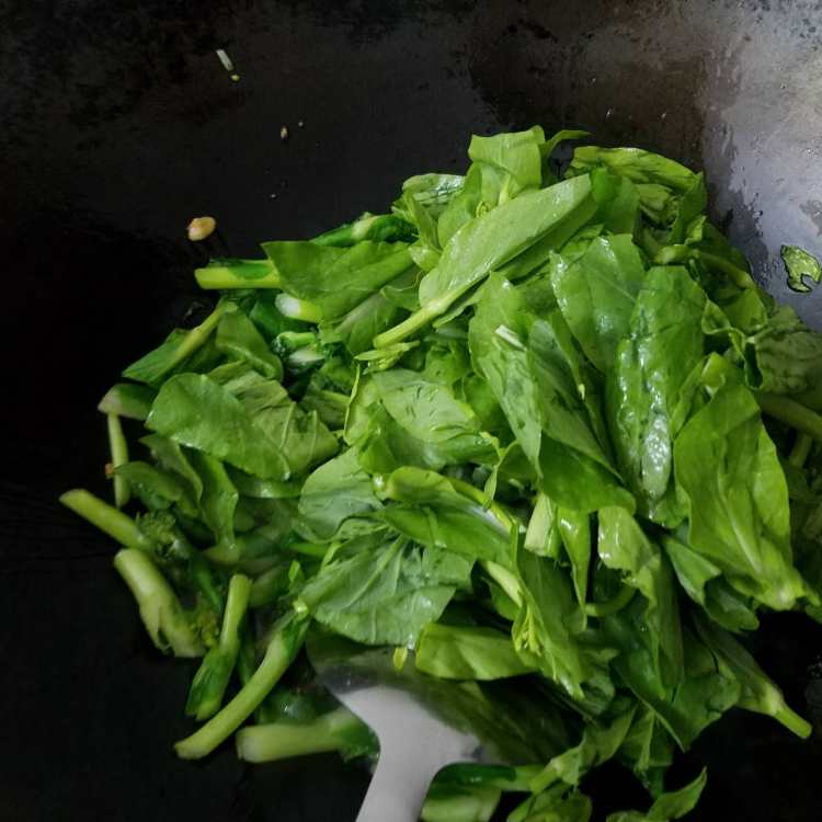 蒜蓉炒油菜心