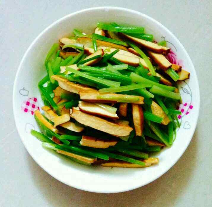 清炒豆腐干