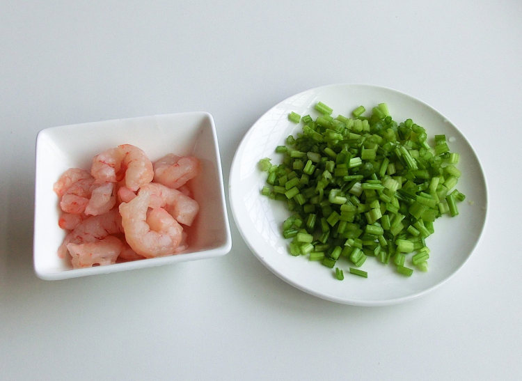 芹菜虾仁粥