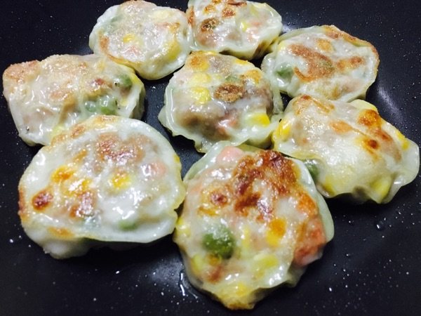 玉米肉馅饼
