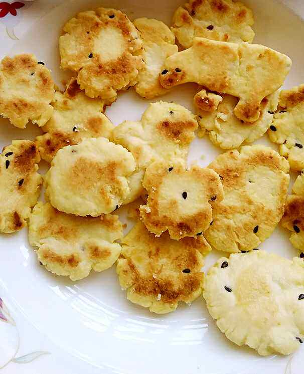 电饼档烤饼干