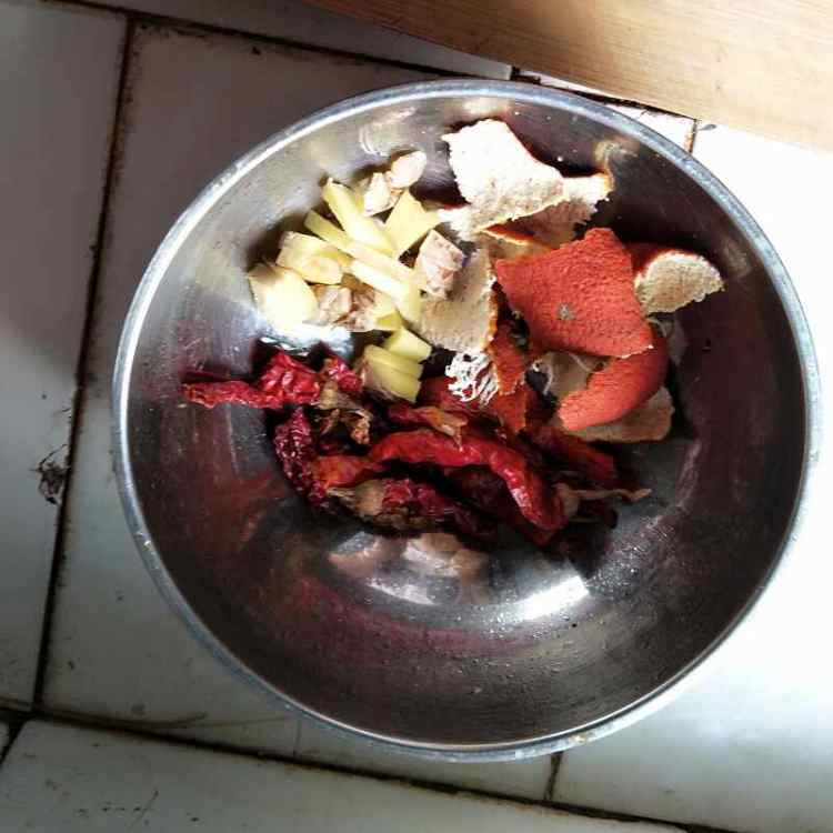 萝卜干烧肉