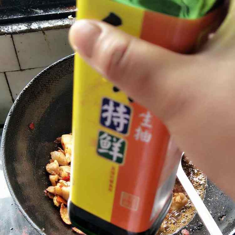 萝卜干烧肉