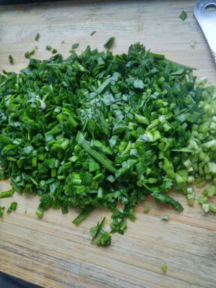 韭菜虾味饺子