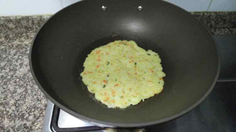 鸡蛋米饭饼