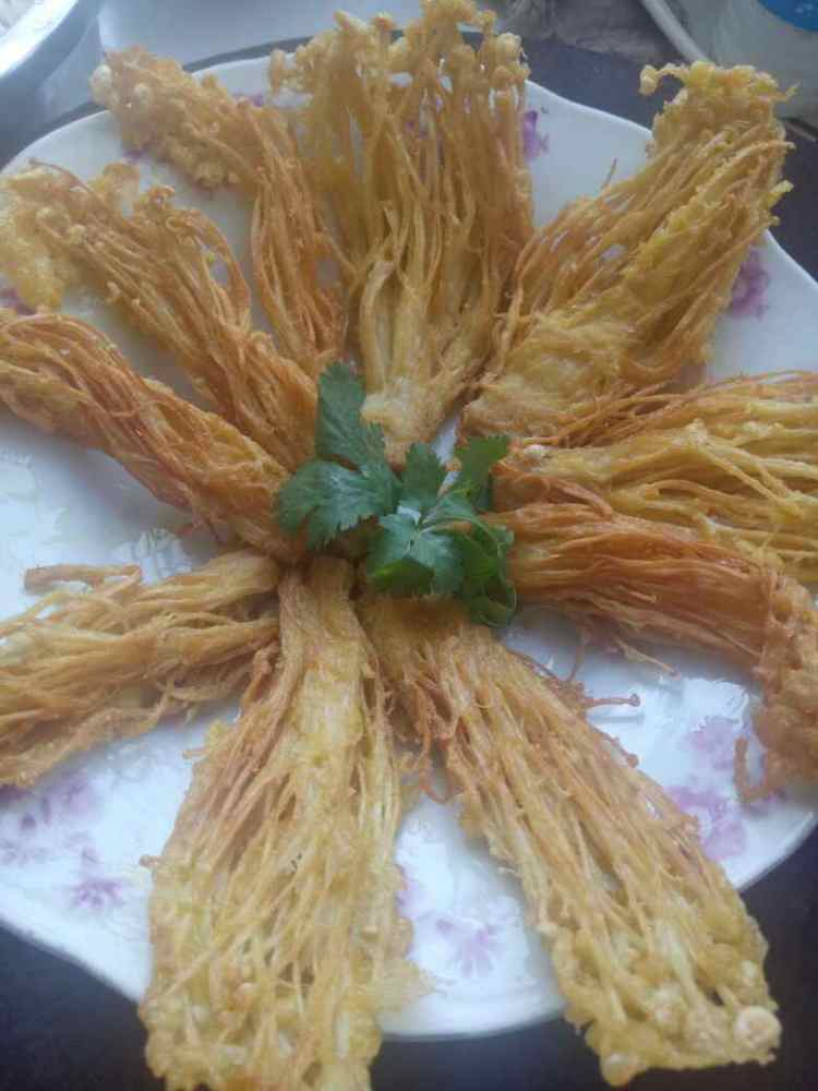 油炸金针菇