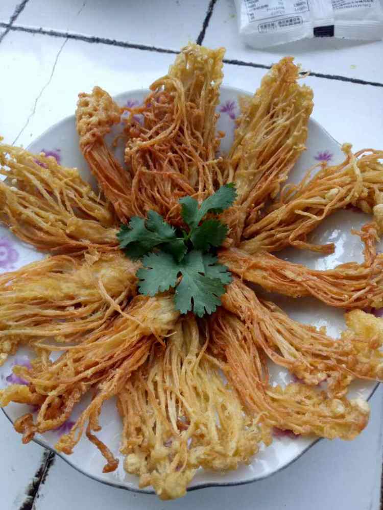 油炸金针菇