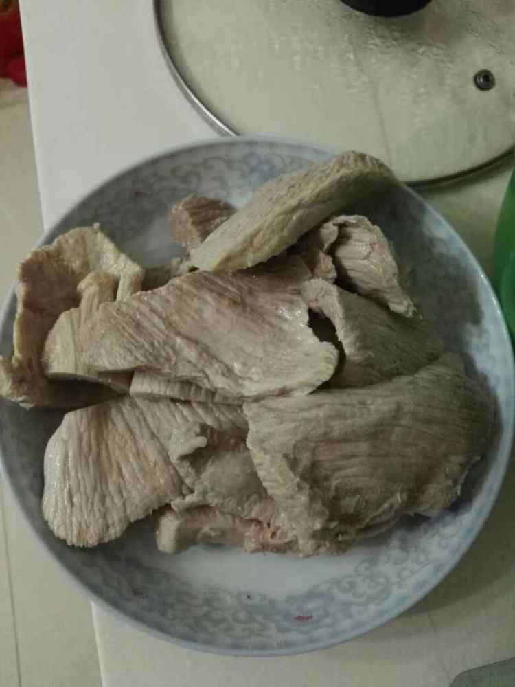 花生果酱拌鸡丝