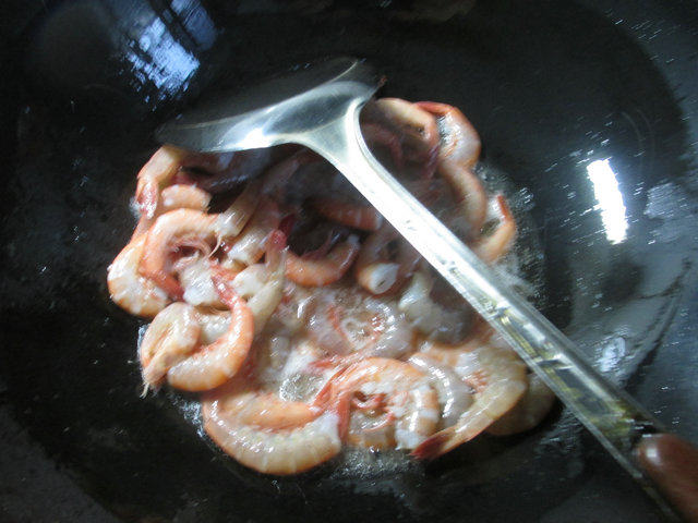 水笋炒海虾