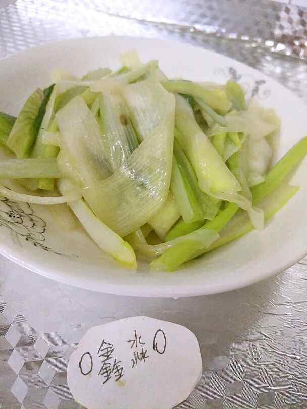 炒大葱