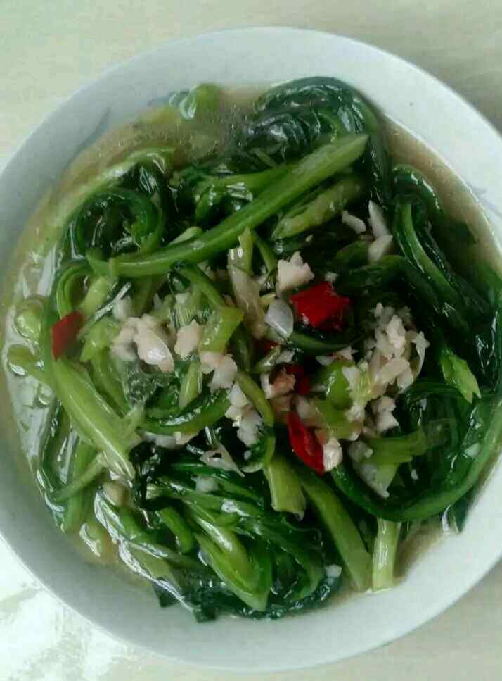 蒜香油麦菜