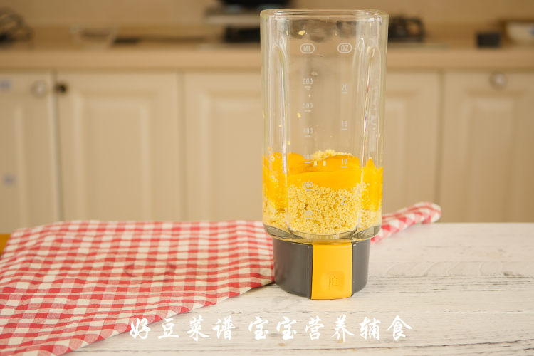 小米蒸蛋糕