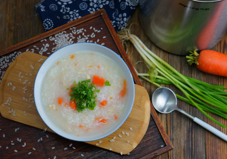 胡萝卜鸡肉粥豆浆机版
