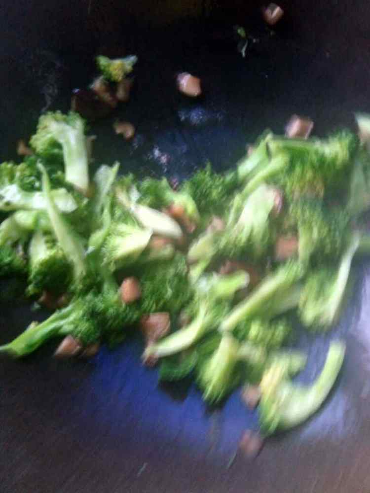 香菇炒西兰花