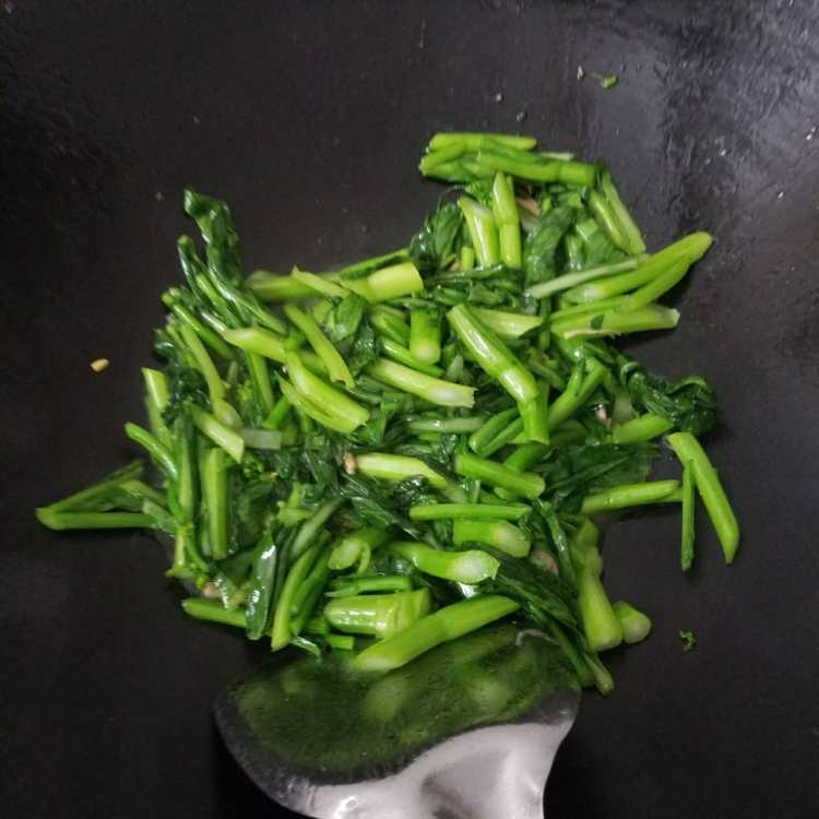 菜心玉米炒饭