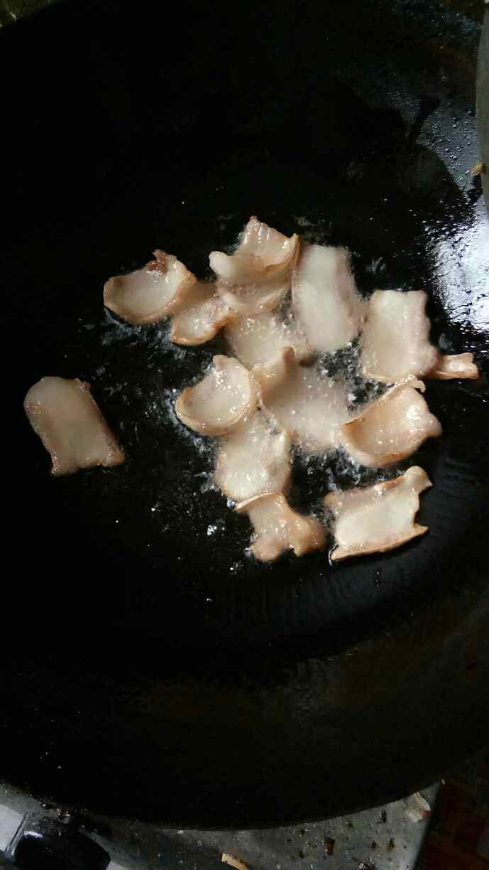 蒜苔炒肉