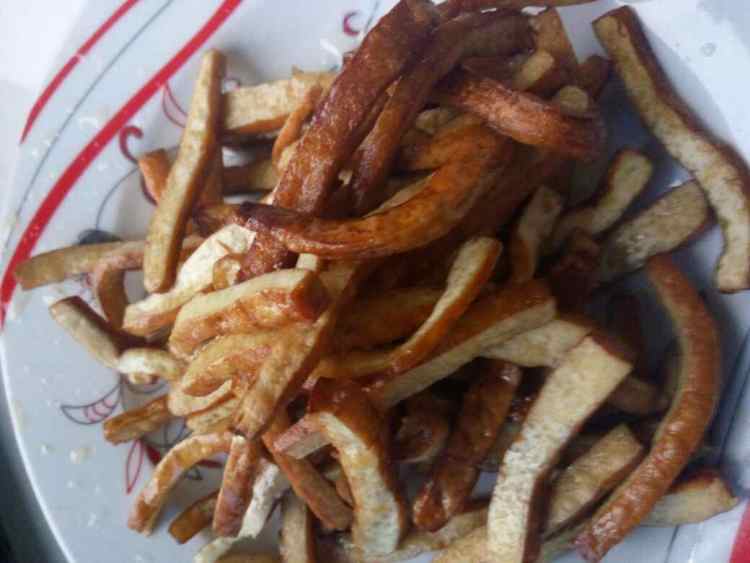 韭菜炒酱豆干