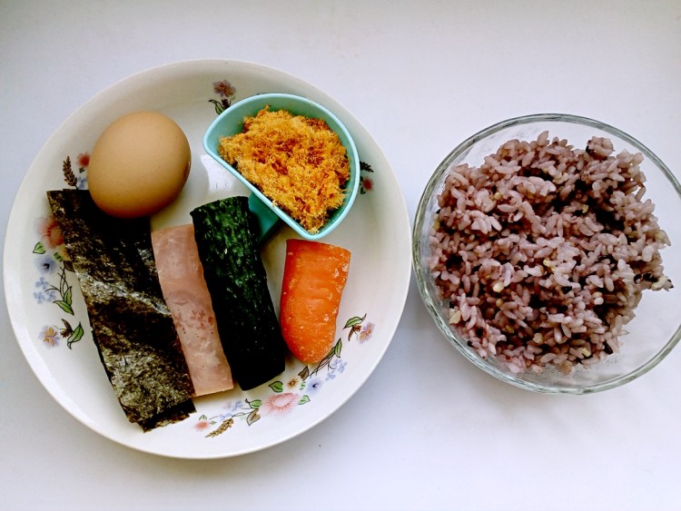 彩色饭团