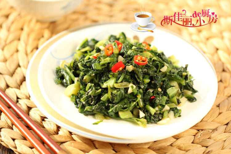 小炒莴苣叶