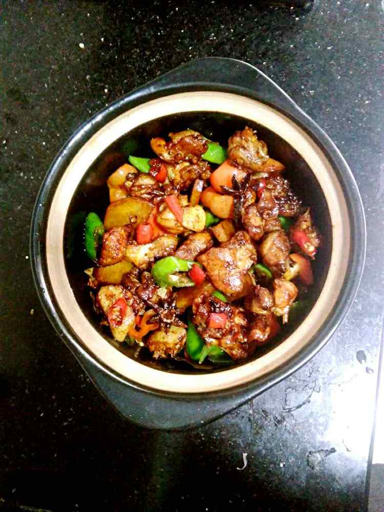 干锅香辣鸡翅