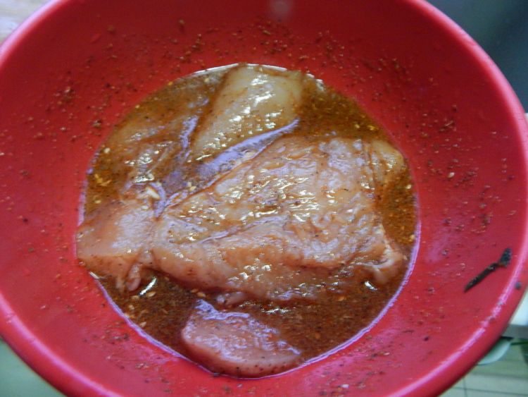 沙茶酱煎鸡胸肉